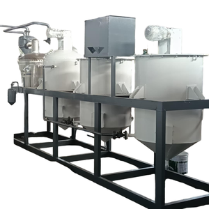 Thương mại lớn hoàn toàn tự động hiệu quả cao 300kg dầu r Thiết bị tinh chế đa chức năng cho dầu hạnh nhân dừa mới - Product Image 6