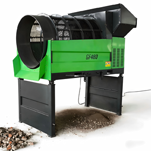 Crible mobile à tambour pour l'extraction d'or et les déchets de construction |   Tamis rotatif à tambour 20-40t/h - Product Image 2