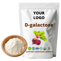 OEM ODM Voedingsmiddelkwaliteit Zuivere D-Galactose Poeder 98% Gestandaardiseerd Voedingsingrediënt Aangepaste Formule Leverancier