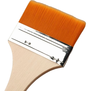 Ardilla Faber Castle 4 "pared Tempera Sable Hair Squeezable niños espuma sintética en ángulo acuarela pintura cepillo que hace <span class=keywords><strong>la</strong></span> máquina - Product Image 4