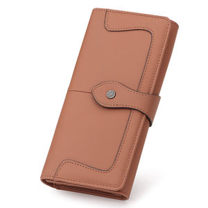 HUMERPAUL <span class=keywords><strong>Portefeuille</strong></span> en cuir véritable doux pour femmes avec fentes multi-cartes <span class=keywords><strong>anti</strong></span>-<span class=keywords><strong>RFID</strong></span> et pochette pour téléphone Sac à main en cuir d'origine - Product Image 1