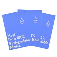 Biodégradable étanche pour sacs avec logo personnalisé et impression offset pour l'expédition de vêtements