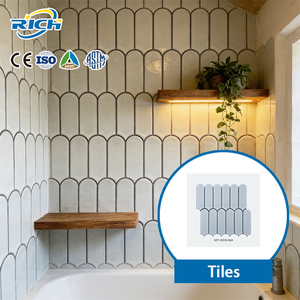 Azulejos Decorativos de Porcelana, Modernos, Gris Claro, Artísticos, Personalizados, Duraderos, para Pared, en Oferta - Product Image 1