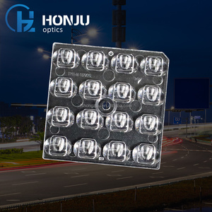 Honju 16 hạt t3m độ <span class=keywords><strong>LED</strong></span> ánh sáng đường phố ống kính quang học PC mô-đun ánh sáng ống kính cho ngành công nghiệp nhẹ Lũ lụt ánh sáng <span class=keywords><strong>LED</strong></span> ống kính - Product Image 4