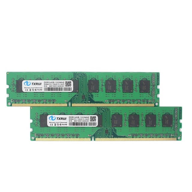 TXRUI 100% Genuine All Motherboards RAM DDR3 4GB 1333Mhz/1600mhz 16 Chips for Desktop