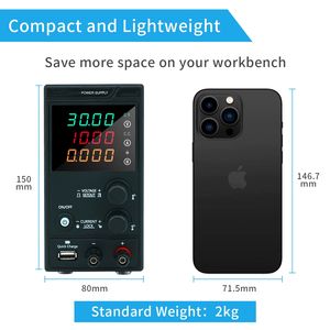 MYAMi 300W 30V 10A 5A Adjustable Bench Switching DC Power Supply 110V/220V <strong>50</strong>/60Hz 4-bit Display for Mobile Phone <strong>Industry</strong> - Product Image 4