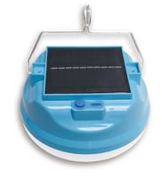Lámpara de Trabajo Colgante de Emergencia Solar Portátil Recargable por USB, Linterna para Tienda de Campaña, Cuerpo de ABS, LED 6000K, Luz Diurna Regulable, IP54