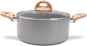Baterías de cocina de mármol gris serie Profesional juego de ollas de cocina utensilios de cocina de cerámica - Product Image 6