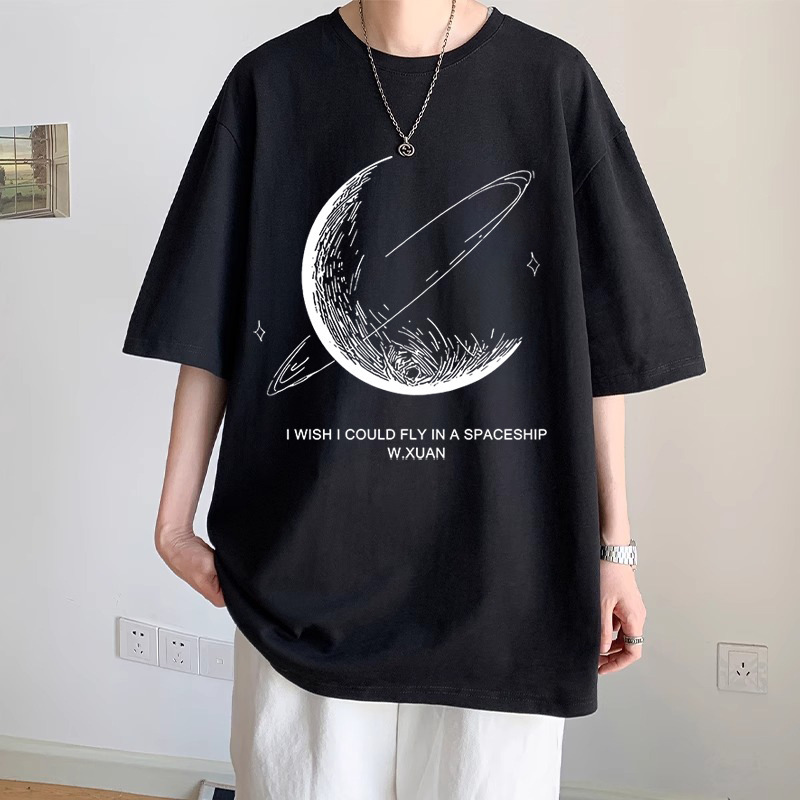 N moon - black