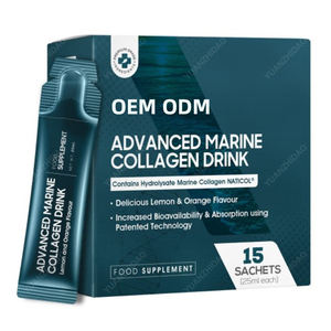 Oem vitamin c kolagen minuman elastin cairan pemasok pelembap kulit kolagen laut Peptida kecantikan kolagen cair sachet - Product Image 1