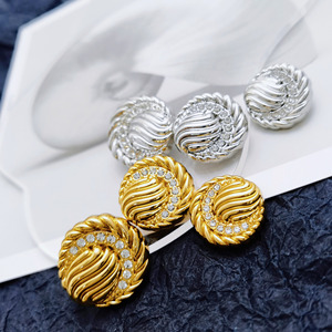 Kim loại Báo Chí Snap Nút Bộ máy đẩy nút kim loại mái vòm của mạ vàng kim loại nút 18 mét - Product Image 4