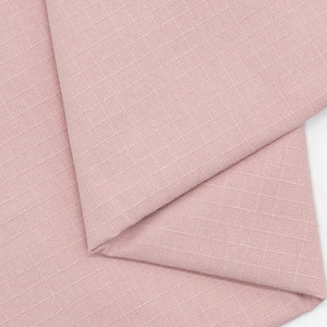 Tissu en coton tissé uni 21S, non extensible, en fil cardé, couleur kaki, pour pantalons décontractés, matière pour vêtements, en stock - Product Image 6