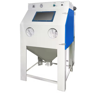 WK-6050 Cabine <span class=keywords><strong>de</strong></span> sablage industriel à sec avec moteur 250W, 380/220V, manuelle, facile à utiliser, nettoyeur haute pression pour métal/rouleaux - Product Image 6