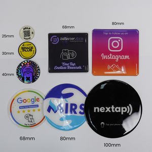 En Stock, Etiquetas NFC Impermeables <span class=keywords><strong>de</strong></span> Epoxi <span class=keywords><strong>de</strong></span> 68/80 mm, Etiquetas NFC para Redes Sociales, Menú NFC, Etiquetas NFC para Reseñas <span class=keywords><strong>de</strong></span> Google - Product Image 3