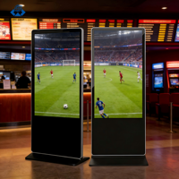 ZDHQ Monitor LCD Táctil Capacitivo de Pantalla Completa Vertical de 43 Pulgadas con Sistema Android OEM para Carteles Digitales de Autoservicio