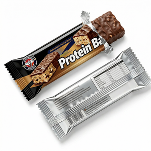 Bolsas de Embalaje Personalizadas de Plástico, Aluminio y Mylar para Barras de Chocolate, Nueces, Proteínas y Energía, Envoltorios Tipo Almohada para Snacks - Product Image 3