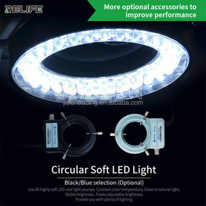 Microscope binoculaire à perche RL-M3-STL2 RELIFE avec objectif anti-poussière M-23 Zoom 7-45X Caméra HD <span class=keywords><strong>Microscopes</strong></span> stéréo à lumière <span class=keywords><strong>LED</strong></span> - Product Image 6