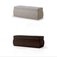 Lit MEIJIA Super-king double rond réglable Queen Smart capitonné king size gris banane Dabble