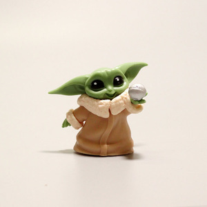Figurines en plastique à collectionner Gacha Capsule, best-seller, inspirées du film fantastique américain Galaxy Little Green Wizard Master, pour cadeaux de fête - Product Image 2