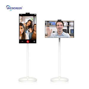 Ingscreen 21.5 "แอลอีดีสมาร์ททีวีพร้อมหน้าจอสัมผัสแอนดรอยด์จอ LCD แบบพกพา12นิ้วแบตเตอรี่ในตัวและขาตั้งที่เคลื่อนย้ายได้ - Product Image 2