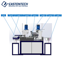 EW-9720 EASTONTECH Vollautomatische Doppelendige Drahtschneid-, Abisolier- und Crimpmaschine mit Vibrationszuführplatte 1200-1600 Stück/h