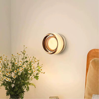 Applique murale LED en aluminium minimaliste nordique pour salon, couloir, escalier, hôtel, chambre à coucher - Éclairage d'ambiance créatif