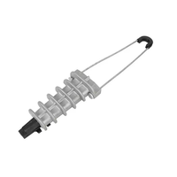 Serre-câble de tension FTTH/FTTX pour poteau aérien, accessoires pour câble à fibre optique, serre-câble d'ancrage ADSS, fixation de câble standard
