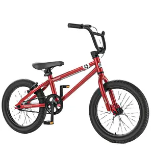 Bicicleta de Montaña de una sola velocidad para niños, de 16 a 20 pulgadas, BMX