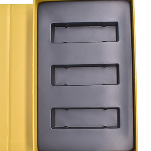 Caja de Regalo Cosmética Magnética Dorada de Alta Gama Personalizable, Empaque de Cartón Rígido para Lápiz Labial, Crema Facial y Cuidado de la Piel - Product Image 2