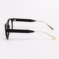 Lunettes de vue carrées de luxe Lmamba 2514F, monture en acétate de haute qualité, logo personnalisé, pour hommes et femmes.