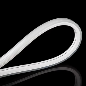 Easy Install 15*15mm 3-Sided <b>LED</b> Neon Flex <b>with</b> Aluminum Channel Profile End Caps Clips 24V Low Voltage Silicone Neon <b>Light</b> Kit - Product Image 1