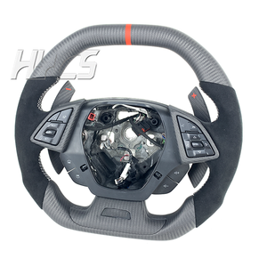 Accessoires intérieurs de voiture en fibre de carbone mate et suède pour Chevrolet Corvette C7 <span class=keywords><strong>Camaro</strong></span> 1LT LT1 1SS ZL1 - Product Image 2
