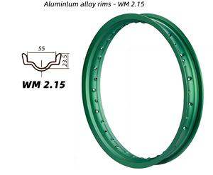 Llantas de Aleación de Aluminio para Motocicletas CRF y ATVs, Traseras de 16 y 21 Pulgadas, Hechas de Plástico Resistente - Repuestos para Motocicletas Todoterreno - Product Image 3