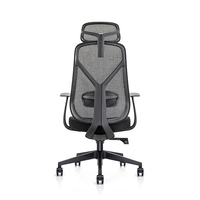 Chaises de réunion rotatives réglables en maille exécutive chaise de bureau de soutien d'os arrière