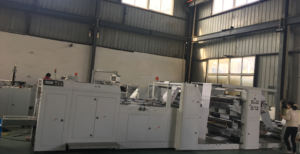 Precio barato automática Fondo V de alimentos bolsa de papel que hace la máquina - Product Image 3