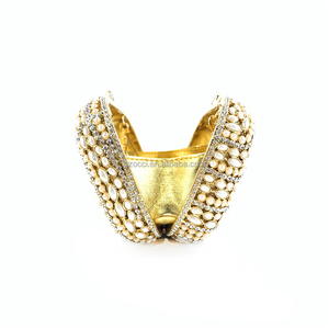 Oc4361 occi nhà sản xuất handmade Hight chất lượng phụ nữ ly hợp túi đính cườm buổi tối ly hợp Ví tiệc cưới - Product Image 4