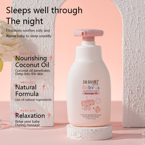 Dr. Rashel 160ml Multifunktion ales Kokosöl Einfache Aufbewahrung Langlebiges Körper <span class=keywords><strong>massage</strong></span> öl für Babys - Product Image 4