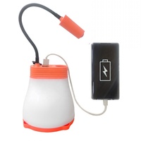 Lampe de camping portable d'extérieur, étanche, solaire, LED, multifonction, rechargeable, suspendue, lanterne
