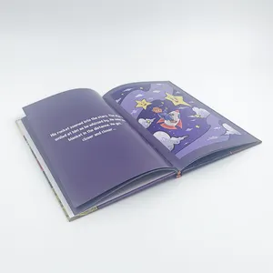 定制经验精装工厂价格彩色故事图画书现货UV儿童儿童书籍印刷