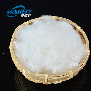 Bán Buôn Bông Nhồi Tái Chế 7D Rỗng Conjugated Polyester Staple Sợi Tấm Lót - Product Image 2