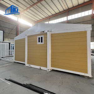 Magnifique <span class=keywords><strong>maison</strong></span> préfabriquée pliable à double aile, facile à installer, avec un design moderne et respirant, origine Shandong - Product Image 2
