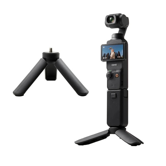Best Price Mini Tripod for Osmo Pocket 3 Insta360 X3 Pocket 3 Pocket 2 Gimbal Stabilizer Desktop Stand Accessories