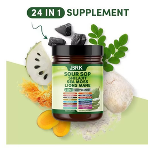 <span class=keywords><strong>Prix</strong></span> d'usine OEM – Capsules d'extrait de corossol 24-en-<span class=keywords><strong>1</strong></span> – Complément alimentaire sain pour adultes avec soutien immunitaire – 2 capsules par jour - Product Image 4