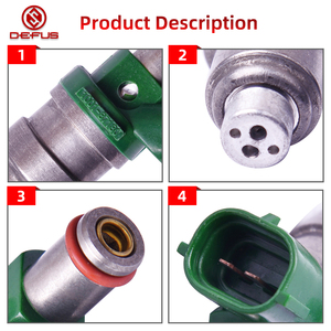 DEFUS Leistungsgarantierte Kraftstoffeinspritzdüse OEM 1001-87180 Qualitätsgesichert für JZX-Serie 1JZ-Motoren Benzin-Einspritzdüse - Product Image 3