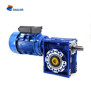 120W~750W Transmission Industrial Gearbox Vertical 1 30 Ratio Speed Reducer Gearbox Motor