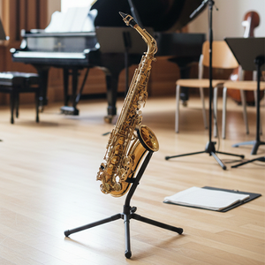 Support de saxophone alto en métal SA-1B fixe de 51 cm, protection anti-rayures - Product Image 3