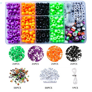 Halloween <b>Clay</b> <b>Bead</b> DIY Material Package pony <b>Bead</b> DIY Bracelet Beading Accessories Kits - Product Image 4