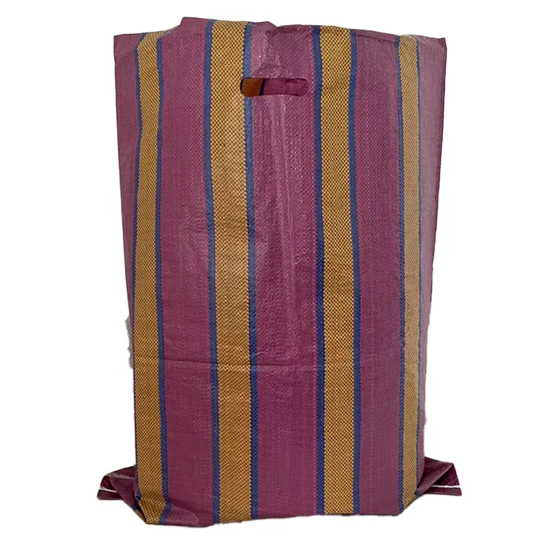 Sacchi per la spesa con manico per punzonatura sacchi per rafia in polipropilene ecologici mercato sacchi necessari