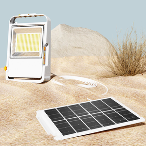 LED 6000 Mah <strong>Battery</strong> 4 Lighting Modes Waterproof Magnetic Base Portable <strong>Solar</strong> LED Working <strong>Light</strong> <strong>Solar</strong> Floodlight - Product Image 5