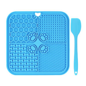 แผ่นเลียอาหารสุนัขแบบกำหนดเอง ขายดี ทนทาน ผลิตจากซิลิโคนเกรดอาหาร ช่วยให้สุนัขกินอาหารช้าลง - Product Image 4